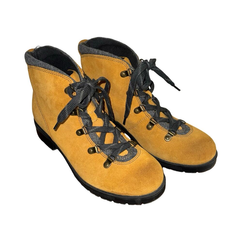 Clarks Women's Lumberjack Suede Hiking Ankle Boots Size US‎ 10 EU 41.5